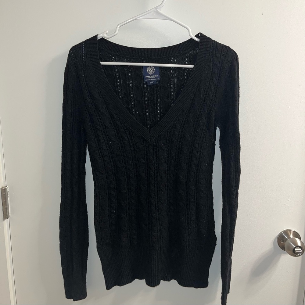 American Eagle Vintage Black Sweater